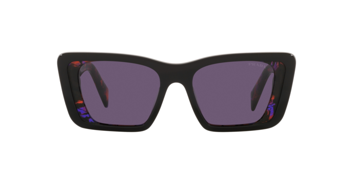 Prada PR 08Y 04V6O2 - Black/havana abstract