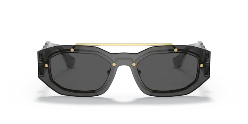 Versace VE 2235 100287 TRANSPARENT DARK GREY thumbnail