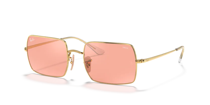 Ray-Ban RB 1969 Rectangle 001/3E SHINY GOLD Photochromic thumbnail