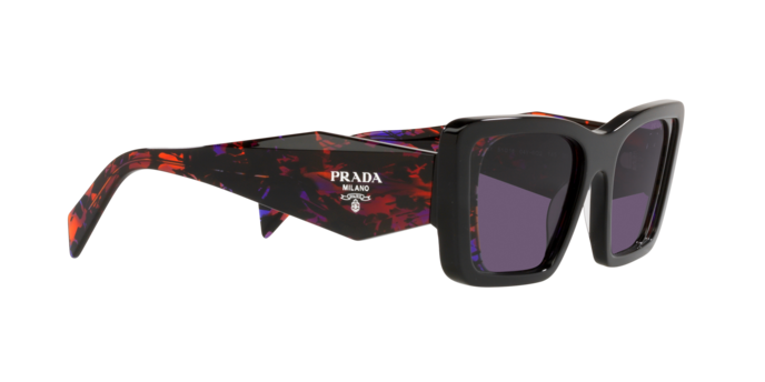 Prada PR 08Y 04V6O2 - Black/havana abstract