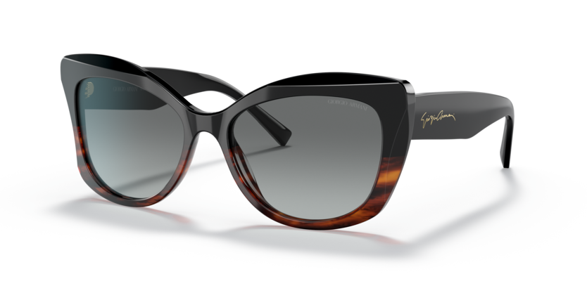 Giorgio Armani AR 8161 592811 - Black/striped brown thumbnail