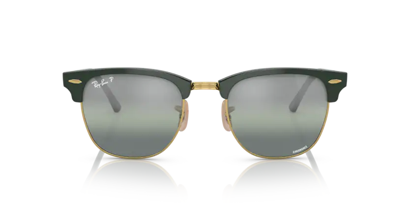 Ray-Ban RB 3016 1368G4 - Green on gold thumbnail