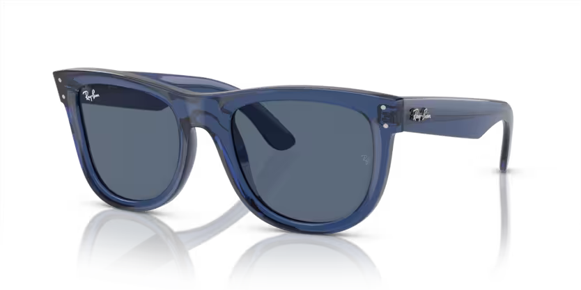 Ray-Ban Wayfarer Reverse RB R0502 67083A - Transparent navy blue thumbnail