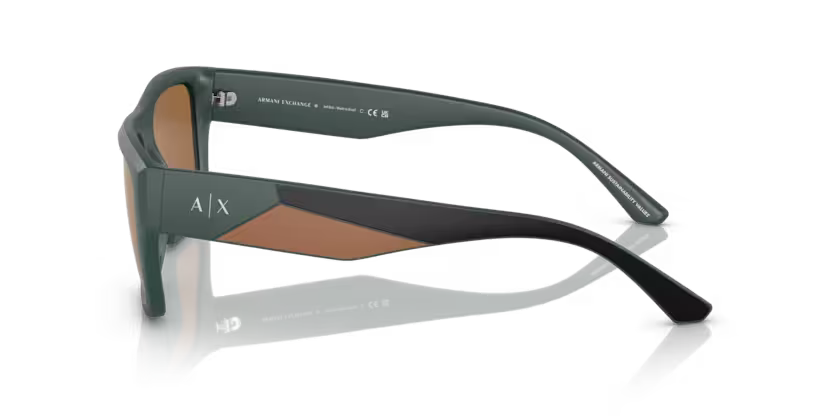 Armani Exchange AX 4124 U 83016H - Matte green thumbnail