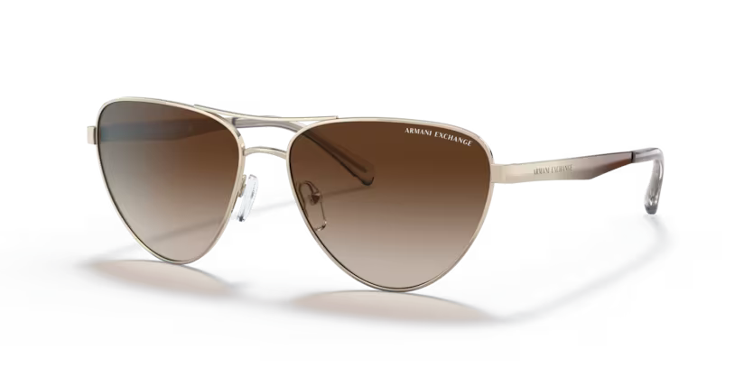 Armani Exchange AX 2042 611013 - Shiny pale gold thumbnail
