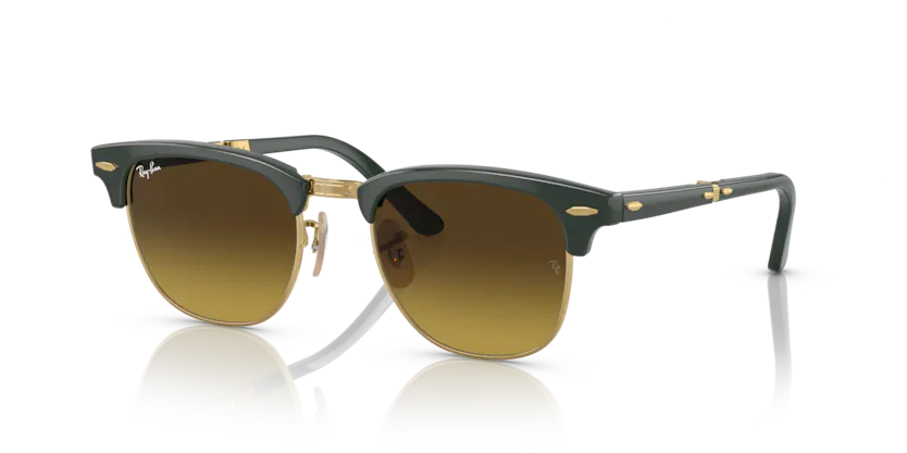 Ray-Ban RB 2176 136885 - Green on gold thumbnail