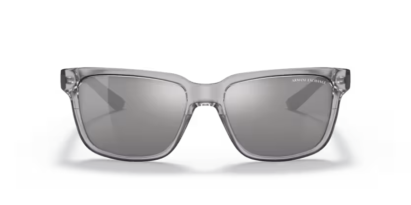 Armani Exchange AX 4026 8239Z3 - Shiny transparent grey thumbnail