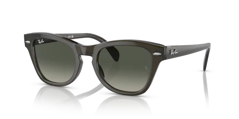 Ray-Ban RB 0707 664271 - Transparent olive green thumbnail