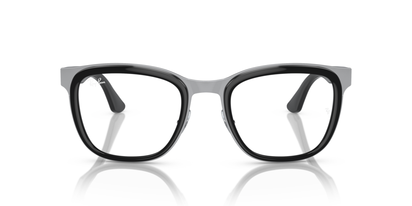 Ray-Ban RB 3709 003/M1 - Black on silver thumbnail