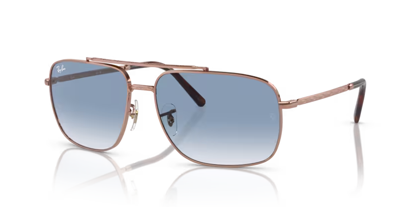 Ray-Ban RB 3796 92023F - Rose gold thumbnail