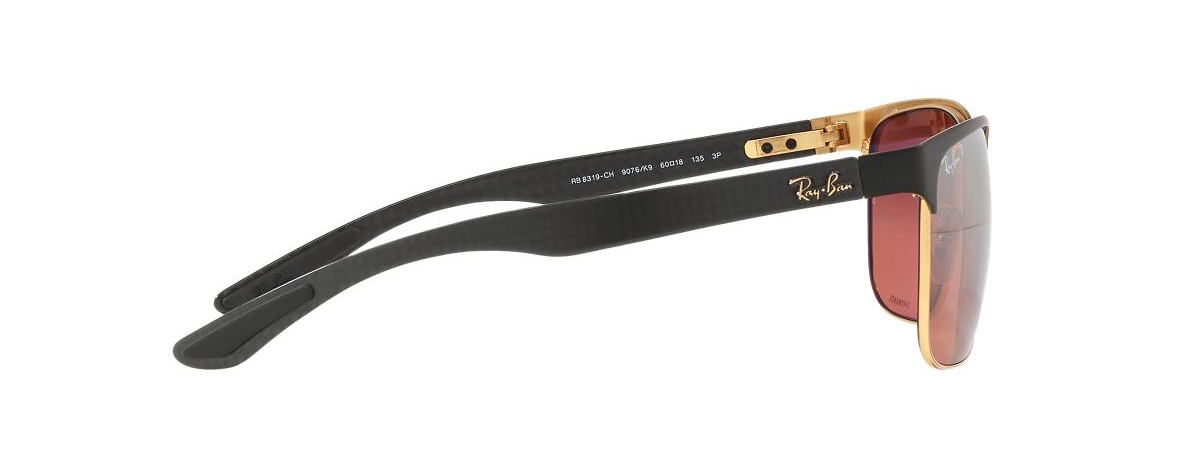 Ray-Ban RB 8319 CH 9076K9 GOLD TOP ON MATTE BLACK