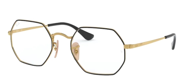 Ray-Ban RX 6456 2991 TOP BLACK ON GOLD