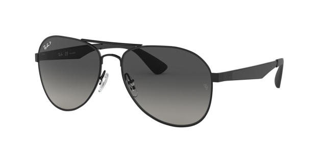 Ray-Ban RB 3549 002/T3 BLACK POLARIZED thumbnail