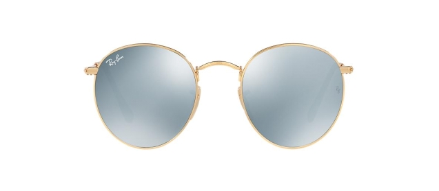 Ray-Ban RB 3447N 001/30 ROUND METAL FLAT LENSES thumbnail