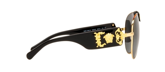 Versace VE2150Q Gold Black 100287 thumbnail
