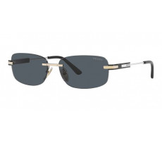 Prada PR 68ZS ZVN09T Light Gold/Dark Grey