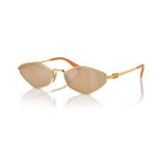 MIU MIU MU 56Z 5AK40D Gold/Light Orange