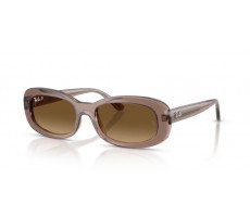RAY BAN RB 2221 6827M2 - Transparent beige