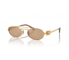 MIU MIU MU 54ZS 5AK40D Gold/Light Orange