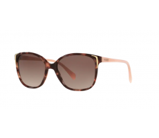 Prada Сл. очила PR 01O UE00A6 - Spotted brown pink
