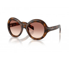 PRADA PR D08U 20D70X Light brown gradient bordeaux