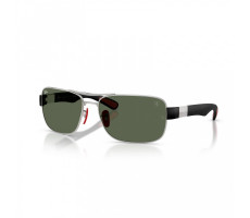 Ray-Ban RB 3763 M F03171 Silver / Green