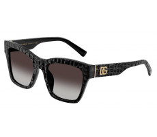 Dolce & Gabbana DG 4512 32888G Croco Black