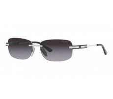 Prada PR 68ZS 1BC09S Silver/Dark Grey Shaded