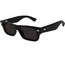 BOTTEGA VENETA BV 1351 001 Solid Black Rectangular