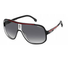 CARRERA 1058 OIT/9O Black Red/Grey Shaded